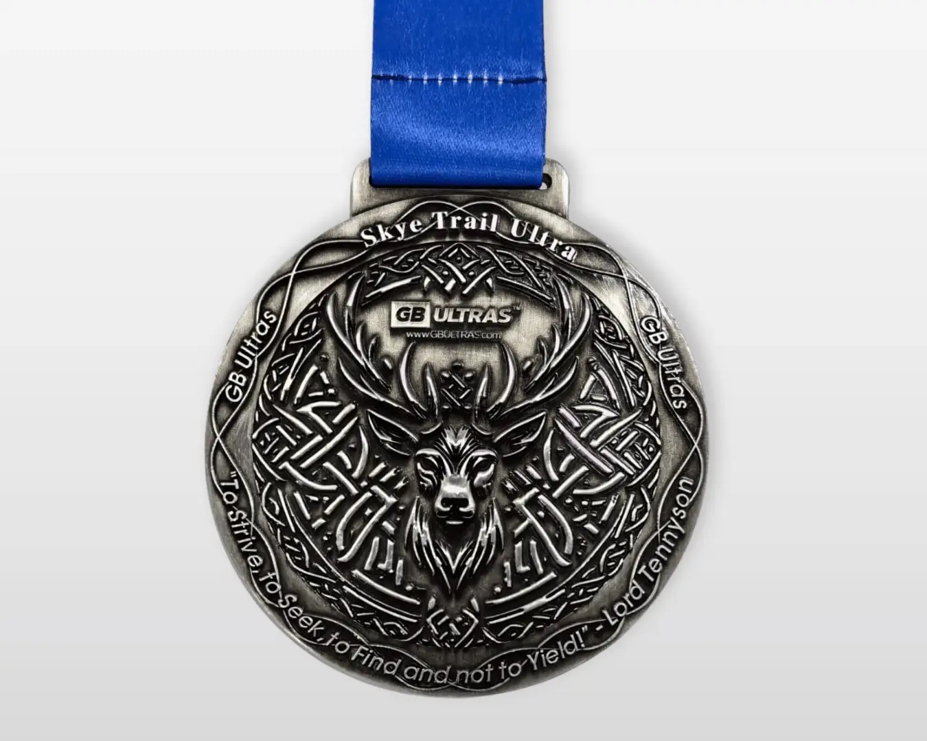 Skye Trail Ultra finisher's medal design